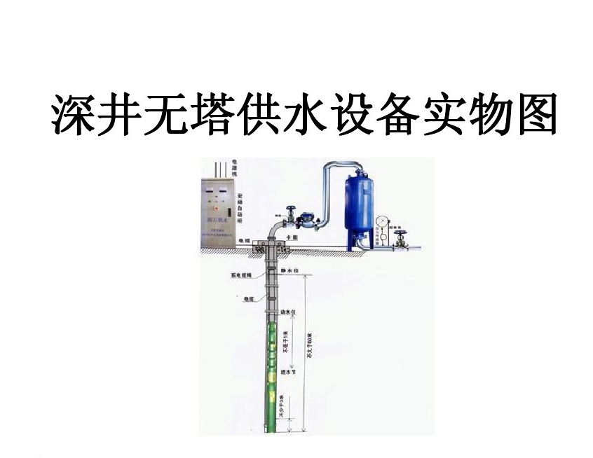 鹿寨县井泵无塔式供水设备